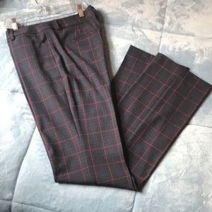 Express “Editor” plaid dress pants